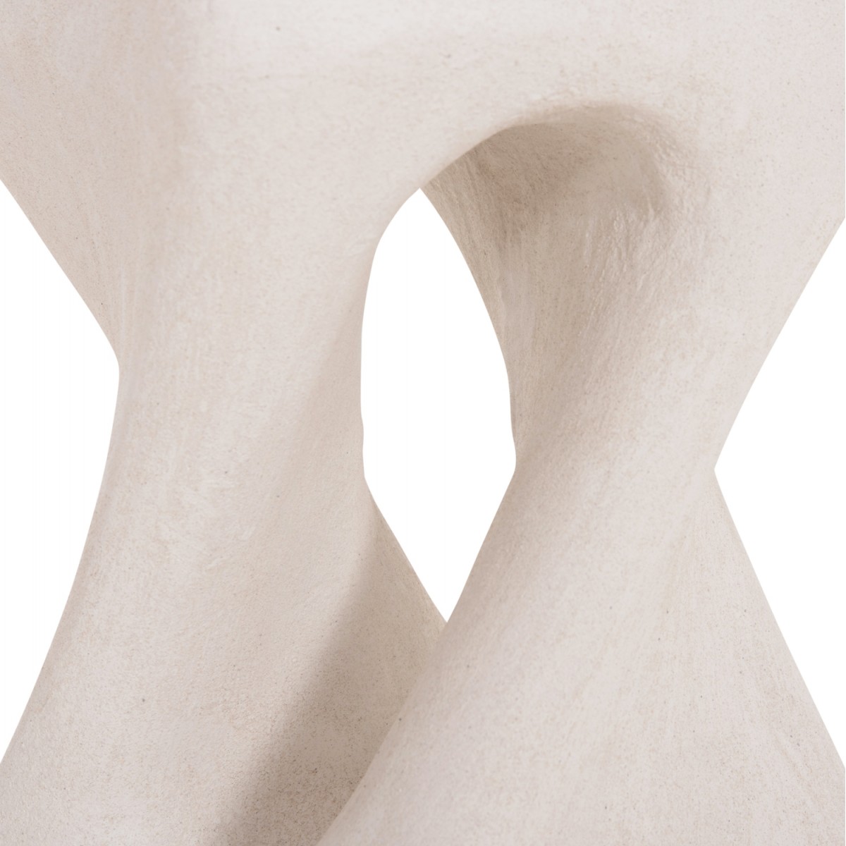 ΣΚΑΜΠΟ ΤΕΤΡΑΓΩΝΟ SANTORINI HM18337 ΠΟΛΥΡΗΤΙΝΗ--ΥΠΟΛΕΥΚΟ ΧΡΩΜΑ 30x30x45Yεκ