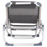 ΞΑΠΛΩΣΤΡΑ ΠΑΡΑΛΙΑΣ ΑΛΟΥΜΙΝΙΟΥ ΒΑΡ.ΤΥΠΟΥ ALMIRA HM5054.10 ΓΚΡΙ TEXTILENE 187x59x78Υεκ