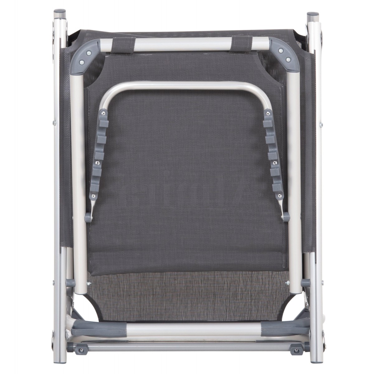 ΞΑΠΛΩΣΤΡΑ ΠΑΡΑΛΙΑΣ ΑΛΟΥΜΙΝΙΟΥ ΒΑΡ.ΤΥΠΟΥ ALMIRA HM5054.10 ΓΚΡΙ TEXTILENE 187x59x78Υεκ