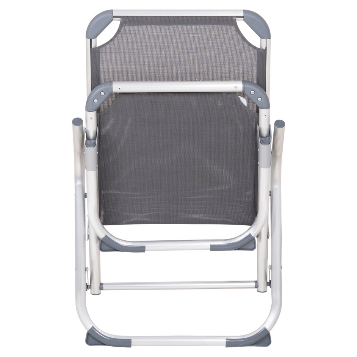 ΚΑΡΕΚΛΑΚΙ ΠΑΡΑΛΙΑΣ ΑΛΟΥΜΙΝΙΟΥ ΒΑΡ.ΤΥΠΟΥ ΥΠΕΡΥΨΩΜΕΝΟ ALMIRA HM6431.10 ΓΚΡΙ 53x68x80Υεκ