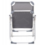 ΚΑΡΕΚΛΑΚΙ ΠΑΡΑΛΙΑΣ ΑΛΟΥΜΙΝΙΟΥ ΒΑΡ.ΤΥΠΟΥ ΥΠΕΡΥΨΩΜΕΝΟ ALMIRA HM6431.10 ΓΚΡΙ 53x68x80Υεκ