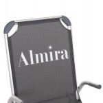 ΚΑΡΕΚΛΑΚΙ ΠΑΡΑΛΙΑΣ ΑΛΟΥΜΙΝΙΟΥ ΒΑΡ.ΤΥΠΟΥ ΥΠΕΡΥΨΩΜΕΝΟ ALMIRA HM6431.10 ΓΚΡΙ 53x68x80Υεκ