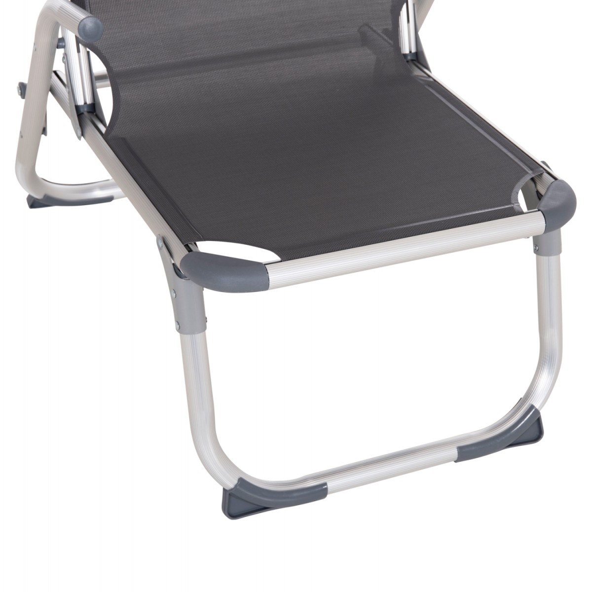 ΚΑΡΕΚΛΑΚΙ ΠΑΡΑΛΙΑΣ ΑΛΟΥΜΙΝΙΟΥ ΒΑΡ.ΤΥΠΟΥ ΥΠΕΡΥΨΩΜΕΝΟ ALMIRA HM6431.10 ΓΚΡΙ 53x68x80Υεκ