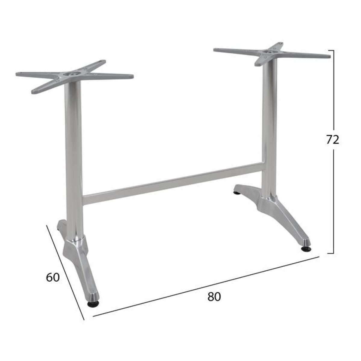 ΒΑΣΗ ΑΛΟΥΜΙΝΙΟΥ ΔΙΠΛΗ HM404