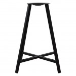 ΒΑΣΗ ΤΡΑΠΕΖΙΟΥ ΜΕΤΑΛΛΙΚΗ ΜΑΥΡΗ TS951