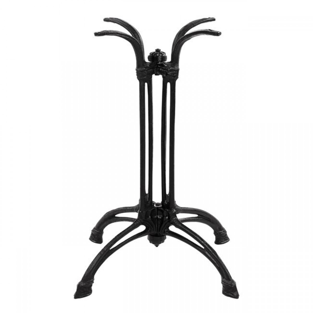 ΒΑΣΗ ΑΠΟ ΜΑΝΤΕΜΙ HM444 4ΝΥΧΗ ΣΕ ΜΑΥΡΟ ΧΡΩΜΑ 57X57X72