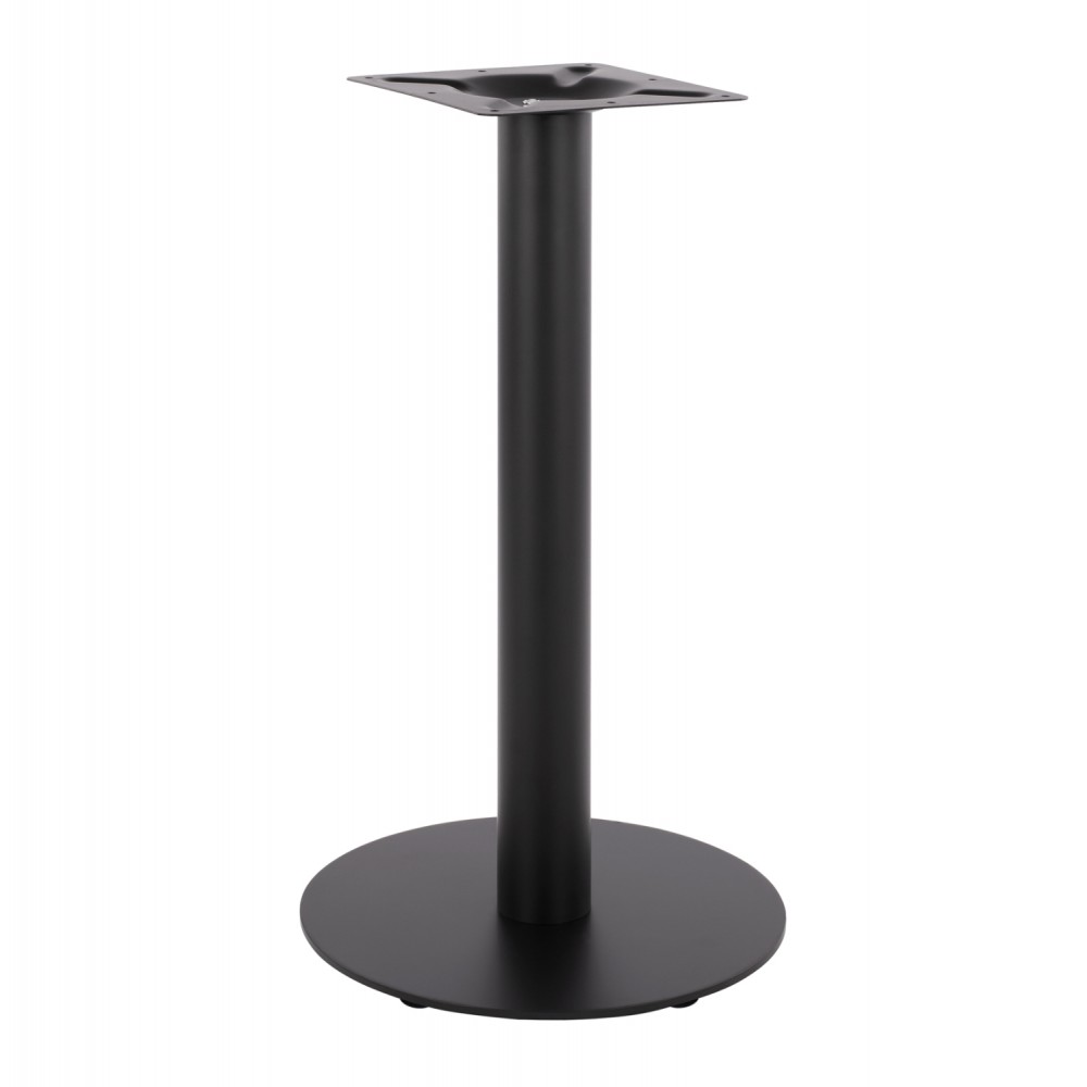 ΒΑΣΗ ΜΕΤΑΛΛΙΚΗ ΜΑΥΡΗ ΜΑΤ Φ40Χ72εκ. HM437