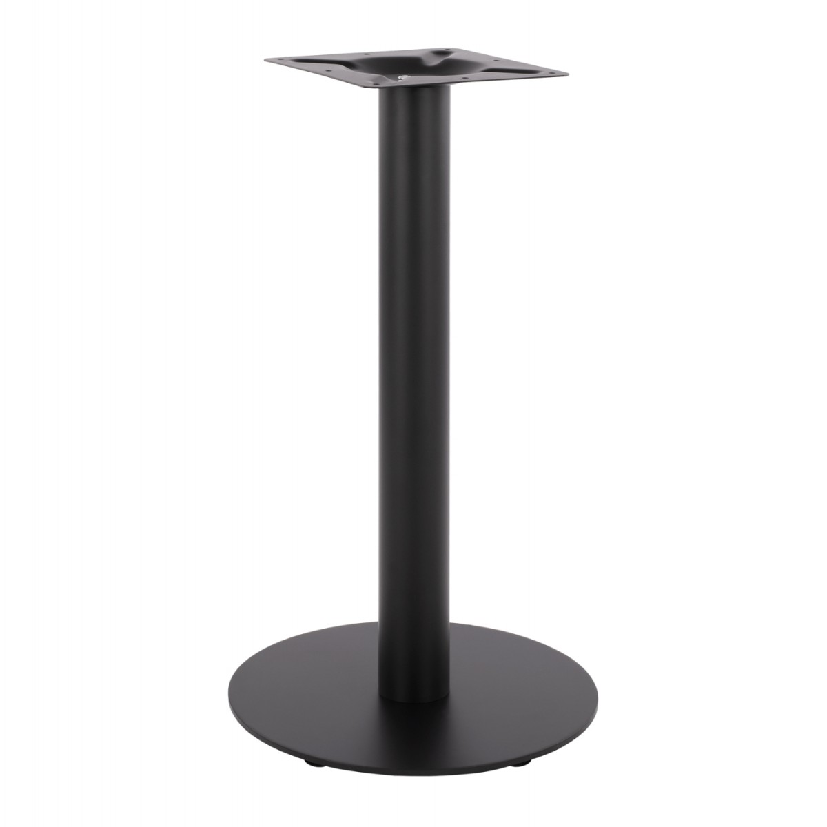 ΒΑΣΗ ΜΕΤΑΛΛΙΚΗ ΜΑΥΡΗ ΜΑΤ Φ40Χ72εκ. HM437