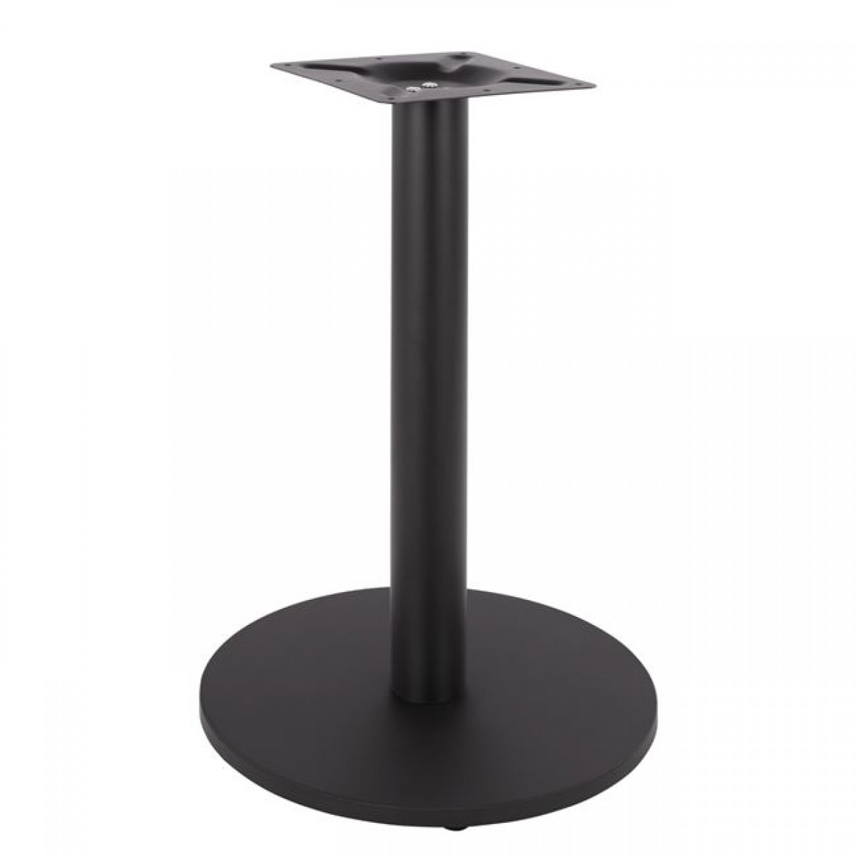 ΒΑΣΗ ΜΕΤΑΛΛΙΚΗ ΜΑΥΡΗ ΜΑΤ Φ45X72Υεκ. ΜΕ ΡΕΓΟΥΛΑΤΟΡΟΥΣ HM419.11