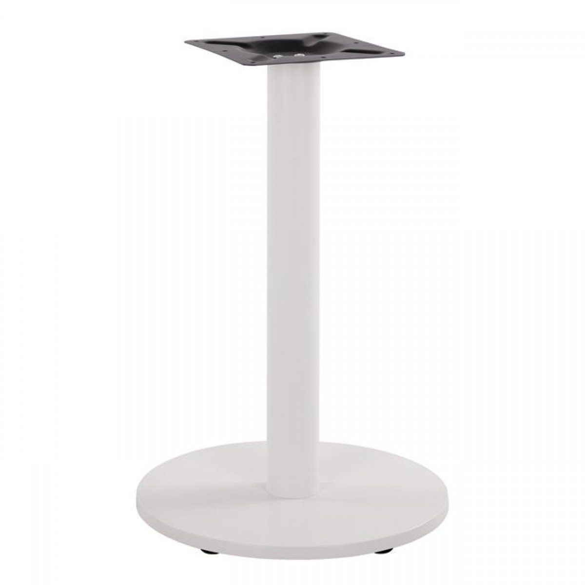 ΒΑΣΗ ΜΕΤΑΛΛΙΚΗ ΛΕΥΚΗ ΜΑΤ Φ45x72Υεκ. ΜΕ ΡΕΓΟΥΛΑΤΟΡΟΥΣ HM419.12