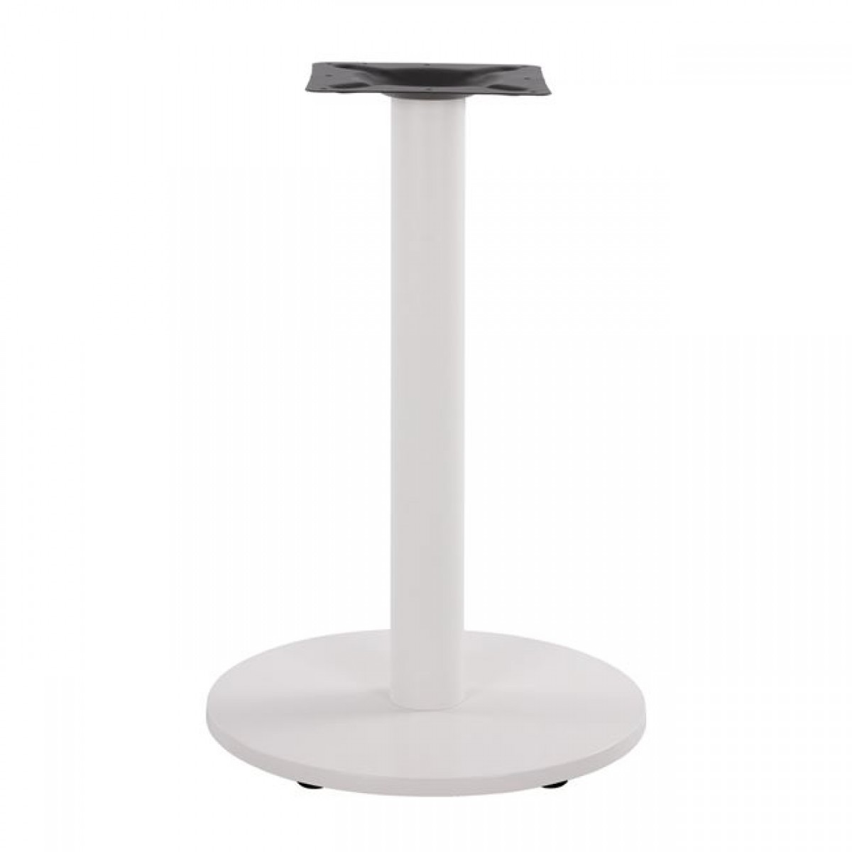 ΒΑΣΗ ΜΕΤΑΛΛΙΚΗ ΛΕΥΚΗ ΜΑΤ Φ45x72Υεκ. ΜΕ ΡΕΓΟΥΛΑΤΟΡΟΥΣ HM419.12