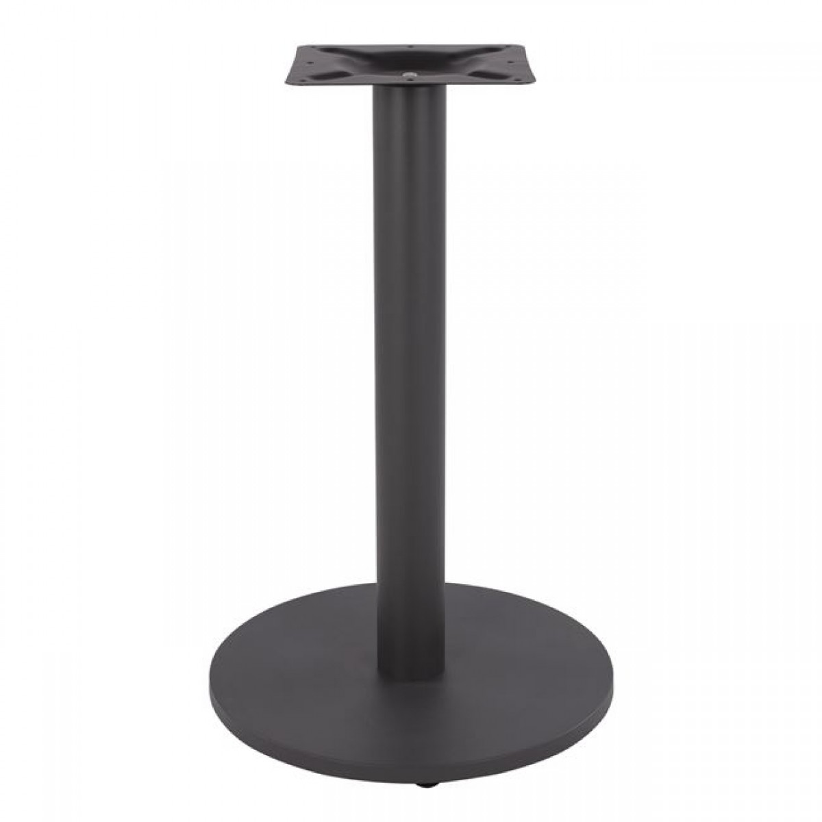 ΒΑΣΗ ΜΕΤΑΛΛΙΚΗ ΓΚΡΙ Φ45Χ72Υεκ. ΜΕ ΡΕΓΟΥΛΑΤΟΡΟΥΣ HM419.20