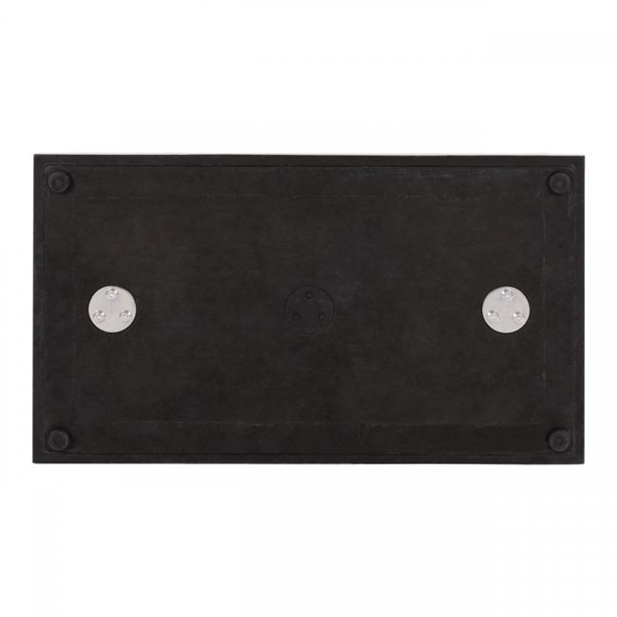 ΒΑΣΗ ΜΕΤΑΛΛΙΚΗ ΔΙΠΛΗ ΛΕΥΚΗ ΜΑΤ 80Χ40Χ72Υεκ. ΜΕ ΡΕΓΟΥΛΑΤΟΡΟΥΣ HM435.12