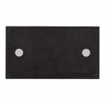 ΒΑΣΗ ΜΕΤΑΛΛΙΚΗ ΔΙΠΛΗ ΛΕΥΚΗ ΜΑΤ 80Χ40Χ72Υεκ. ΜΕ ΡΕΓΟΥΛΑΤΟΡΟΥΣ HM435.12