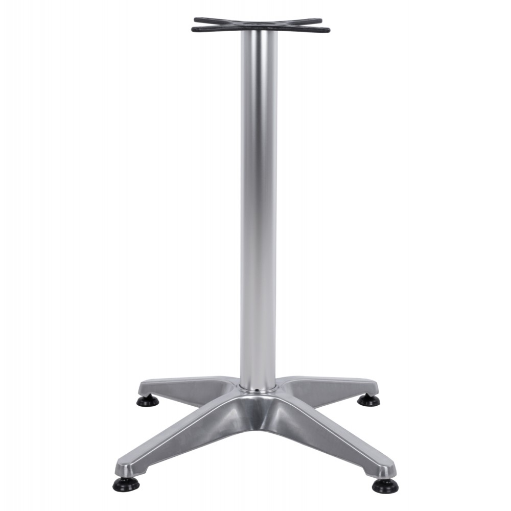 ΒΑΣΗ ΑΛΟΥΜΙΝΙΟΥ 4ΝΥΧΗ 58X58Χ68,5Υεκ. ΜΕ ΣΤΑΥΡΟ 28x28εκ. HM447 ΧΡΩΜΙΟΥ