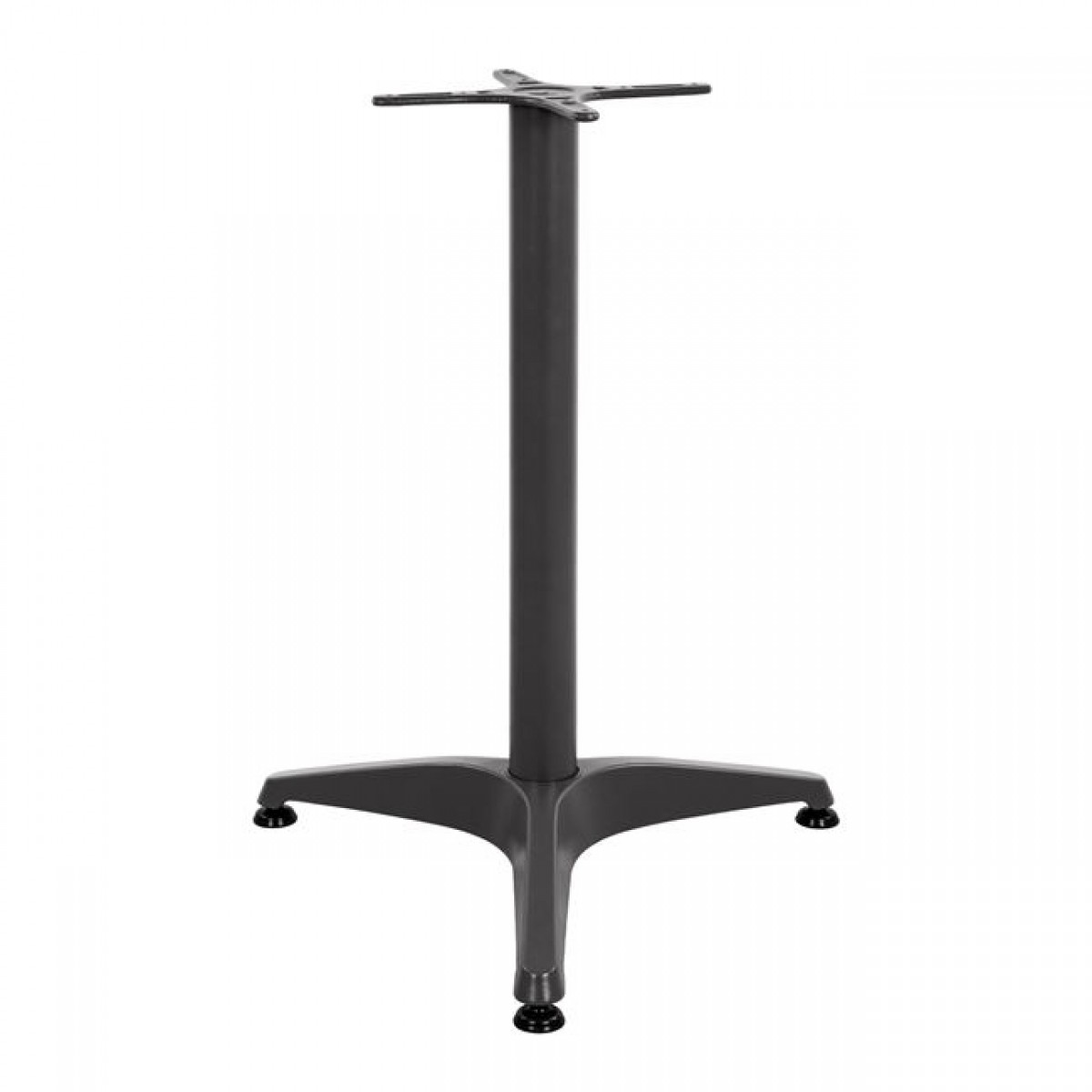 ΒΑΣΗ ΑΛΟΥΜΙΝΙΟΥ 3ΝΥΧΗ 54X54Χ68Υεκ. ΜΕ ΣΤΑΥΡΟ 29Χ29εκ. HM449 ΓΚΡΙ