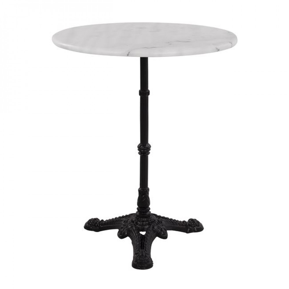 ΤΡΑΠΕΖΙ ALARIA ΜΕ ΒΑΣΗ ΑΠΟ ΜΑΝΤΕΜΙ HM5608 ΜΕ ΜΑΡΜΑΡΟ Φ60Χ71Υεκ.