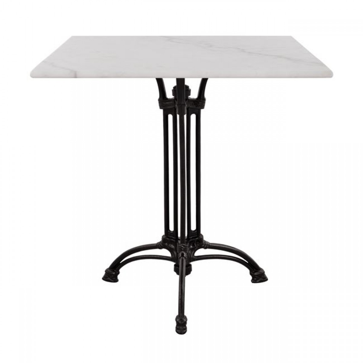 ΤΡΑΠΕΖΙ CERAPHIN ΜΕ 3ΝΥΧΗ ΒΑΣΗ ΑΠΟ ΜΑΝΤΕΜΙ HM5611 ΜΕ ΜΑΡΜΑΡΟ 70Χ70Χ72,5Υ εκ.