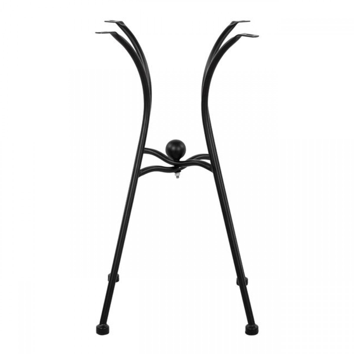 ΒΑΣΗ ΜΕΤΑΛΛΙΚΗ HM466 4NYXH ΣΕ ΜΑΥΡΟ ΧΡΩΜΑ 50x50 cm.