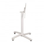 ΒΑΣΗ ΑΛΟΥΜΙΝΙΟΥ HM459.02 ΛΕΥΚΟ ΜΑΤ 69Χ69Χ73Υεκ. ΜΕ ΕΠΙΦΑΝΕΙΑ 48Χ48εκ.