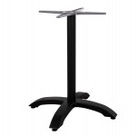 ΒΑΣΗ ΑΛΟΥΜΙΝΙΟΥ HM460.01 ΜΑΥΡΟ ΜΑΤ 66Χ66Χ72Υεκ. ΜΕ ΣΤΑΥΡΟ 48Χ48εκ.