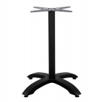 ΒΑΣΗ ΑΛΟΥΜΙΝΙΟΥ HM460.01 ΜΑΥΡΟ ΜΑΤ 66Χ66Χ72Υεκ. ΜΕ ΣΤΑΥΡΟ 48Χ48εκ.