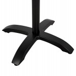 ΒΑΣΗ ΑΛΟΥΜΙΝΙΟΥ HM460.01 ΜΑΥΡΟ ΜΑΤ 66Χ66Χ72Υεκ. ΜΕ ΣΤΑΥΡΟ 48Χ48εκ.