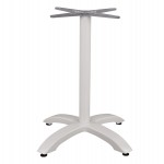 ΒΑΣΗ ΑΛΟΥΜΙΝΙΟΥ HM460.02 ΛΕΥΚΗ ΜΑΤ 66Χ66Χ72Υεκ. ΜΕ ΣΤΑΥΡΟ 48Χ48εκ.