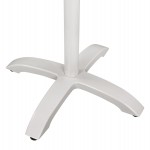 ΒΑΣΗ ΑΛΟΥΜΙΝΙΟΥ HM460.02 ΛΕΥΚΗ ΜΑΤ 66Χ66Χ72Υεκ. ΜΕ ΣΤΑΥΡΟ 48Χ48εκ.