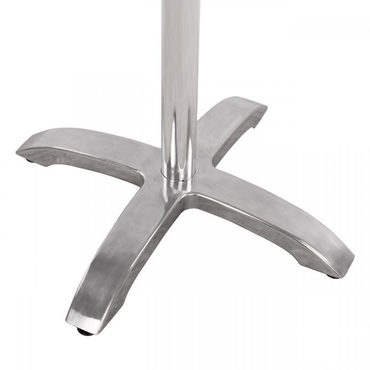 ΒΑΣΗ ΑΛΟΥΜΙΝΙΟΥ HM460.03 ΧΡΩΜΙΟΥ 66Χ66Χ72Υεκ. ΜΕ ΣΤΑΥΡΟ 48Χ48εκ.