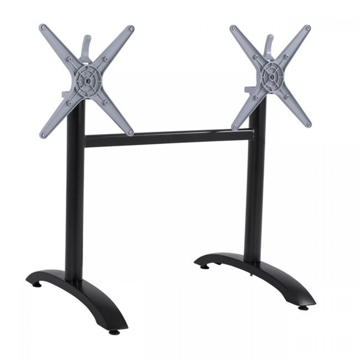 ΒΑΣΗ ΑΛΟΥΜΙΝΙΟΥ ΔΙΣΤΗΛΗ HM468.01 ΜΑΥΡΟ ΜΑΤ 78X59,5X73Υ εκ.