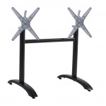 ΒΑΣΗ ΑΛΟΥΜΙΝΙΟΥ ΔΙΣΤΗΛΗ HM468.01 ΜΑΥΡΟ ΜΑΤ 78X59,5X73Υ εκ.