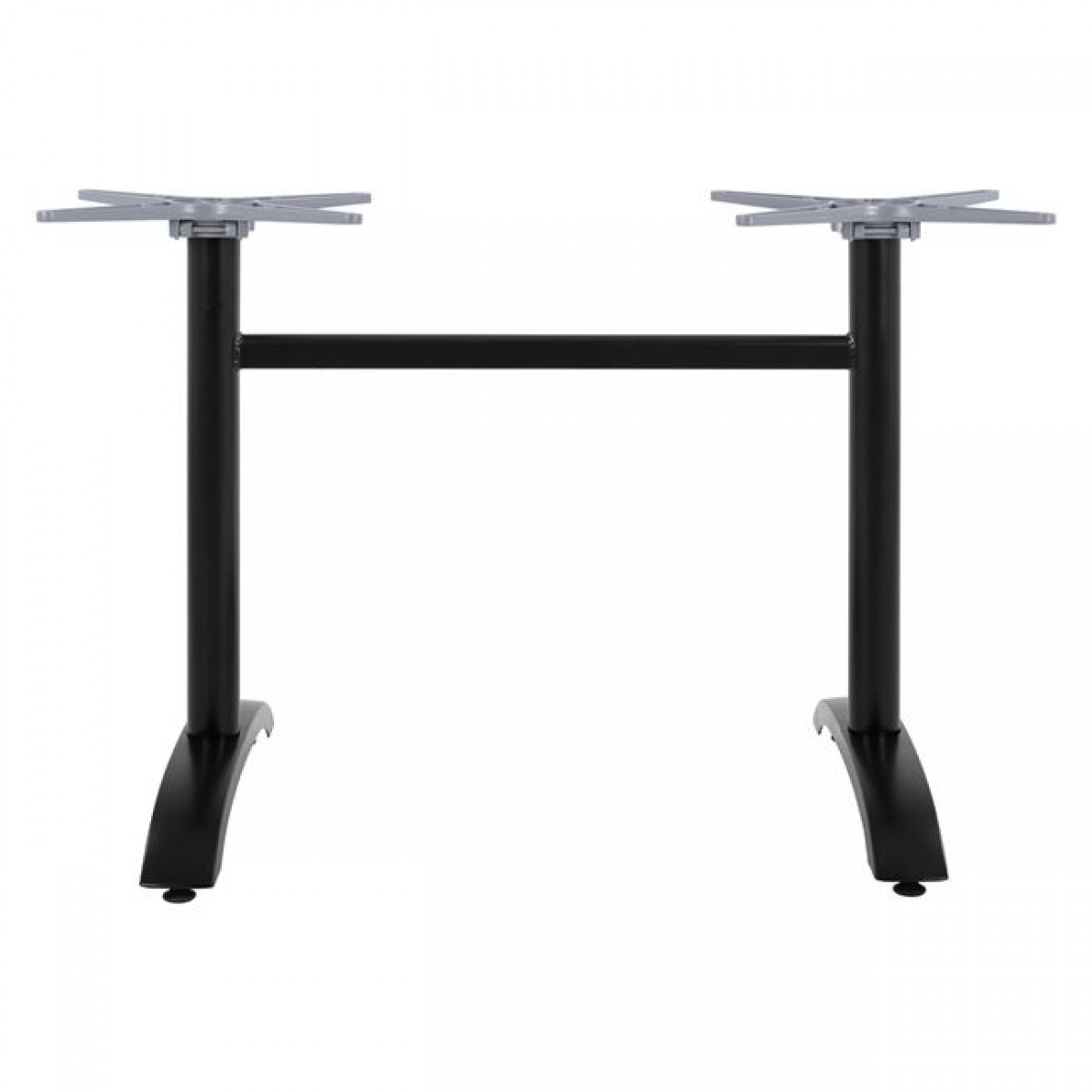 ΒΑΣΗ ΑΛΟΥΜΙΝΙΟΥ ΔΙΣΤΗΛΗ HM468.01 ΜΑΥΡΟ ΜΑΤ 78X59,5X73Υ εκ.