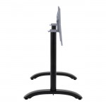 ΒΑΣΗ ΑΛΟΥΜΙΝΙΟΥ ΔΙΣΤΗΛΗ HM468.01 ΜΑΥΡΟ ΜΑΤ 78X59,5X73Υ εκ.