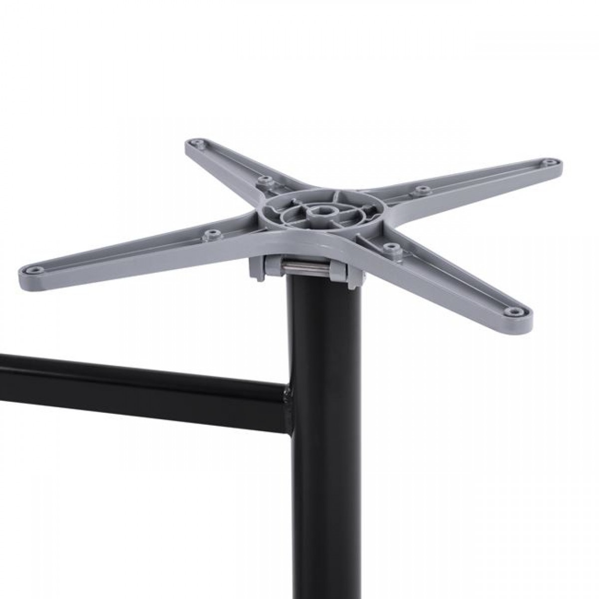 ΒΑΣΗ ΑΛΟΥΜΙΝΙΟΥ ΔΙΣΤΗΛΗ HM468.01 ΜΑΥΡΟ ΜΑΤ 78X59,5X73Υ εκ.