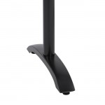 ΒΑΣΗ ΑΛΟΥΜΙΝΙΟΥ ΔΙΣΤΗΛΗ HM468.01 ΜΑΥΡΟ ΜΑΤ 78X59,5X73Υ εκ.