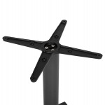 ΒΑΣΗ ΤΡΑΠΕΖΙΟΥ ΜΕΤΑΛΛΙΚΗ ΓΚΡΙ ΜΑΤ 46Χ46Χ72Yεκ. ΜΕ ΣΤΑΥΡΟ 46Χ46 ΚΑΙ ΡΕΓΟΥΛΑΤΟΡΟΥΣ HM438.20