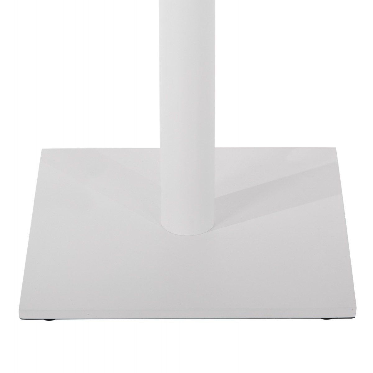 ΒΑΣΗ ΜΠΑΡ ΜΕΤΑΛΛΙΚΗ ΛΕΥΚΗ ΜΑΤ 46Χ46Χ108Yεκ. ΜΕ ΡΕΓΟΥΛΑΤΟΡΟΥΣ HM439.02