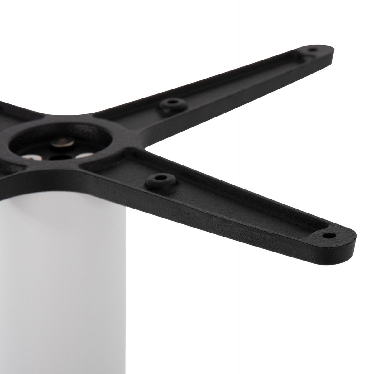 ΒΑΣΗ ΜΠΑΡ ΜΕΤΑΛΛΙΚΗ ΛΕΥΚΗ ΜΑΤ 46Χ46Χ108Yεκ. ΜΕ ΡΕΓΟΥΛΑΤΟΡΟΥΣ HM439.02