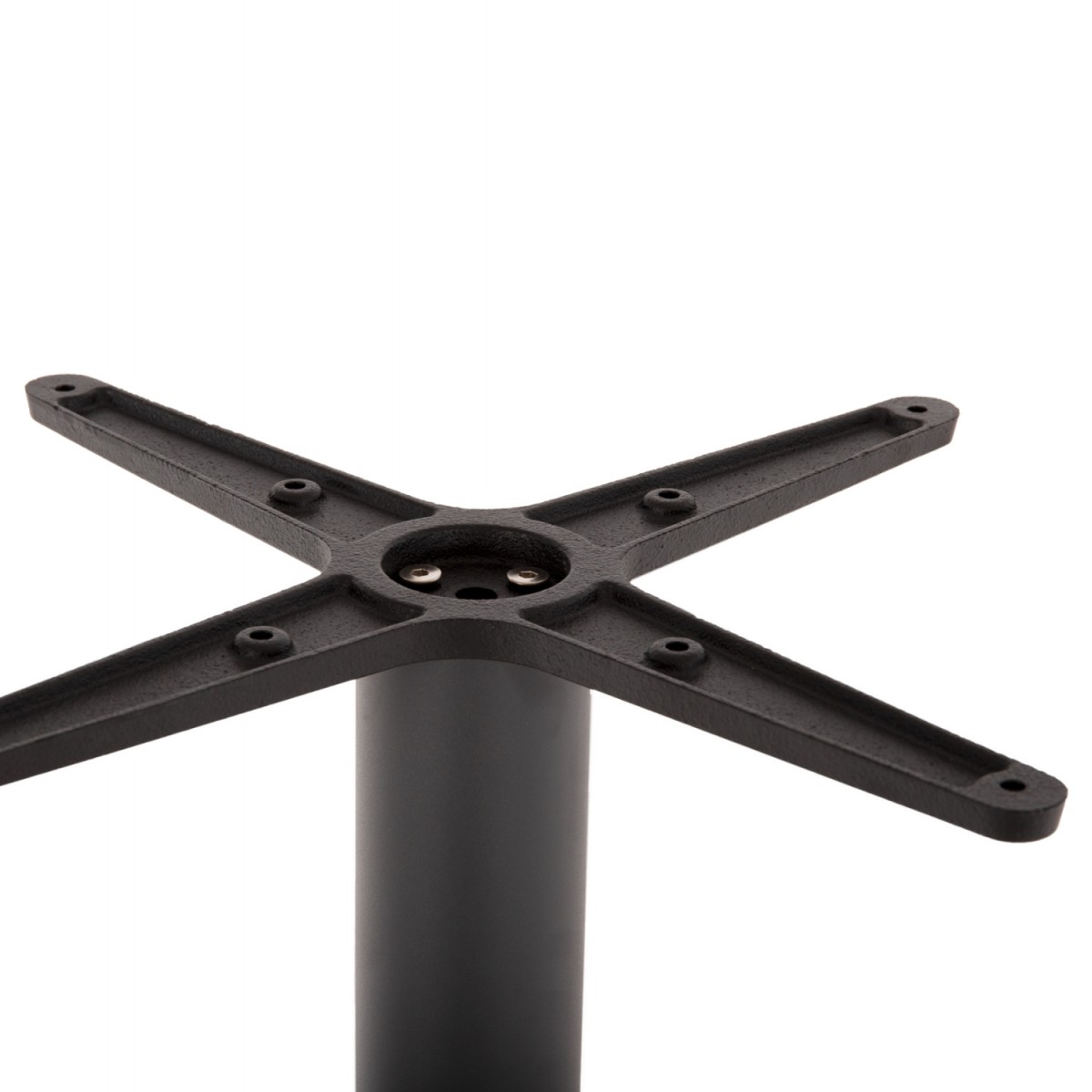 ΒΑΣΗ ΤΡΑΠΕΖΙΟΥ ΜΠΑΡ ΜΕΤΑΛΛΙΚΗ ΓΚΡΙ ΜΑΤ 46Χ46Χ108Yεκ. ΜΕ ΡΕΓΟΥΛΑΤΟΡΟΥΣ HM439.20