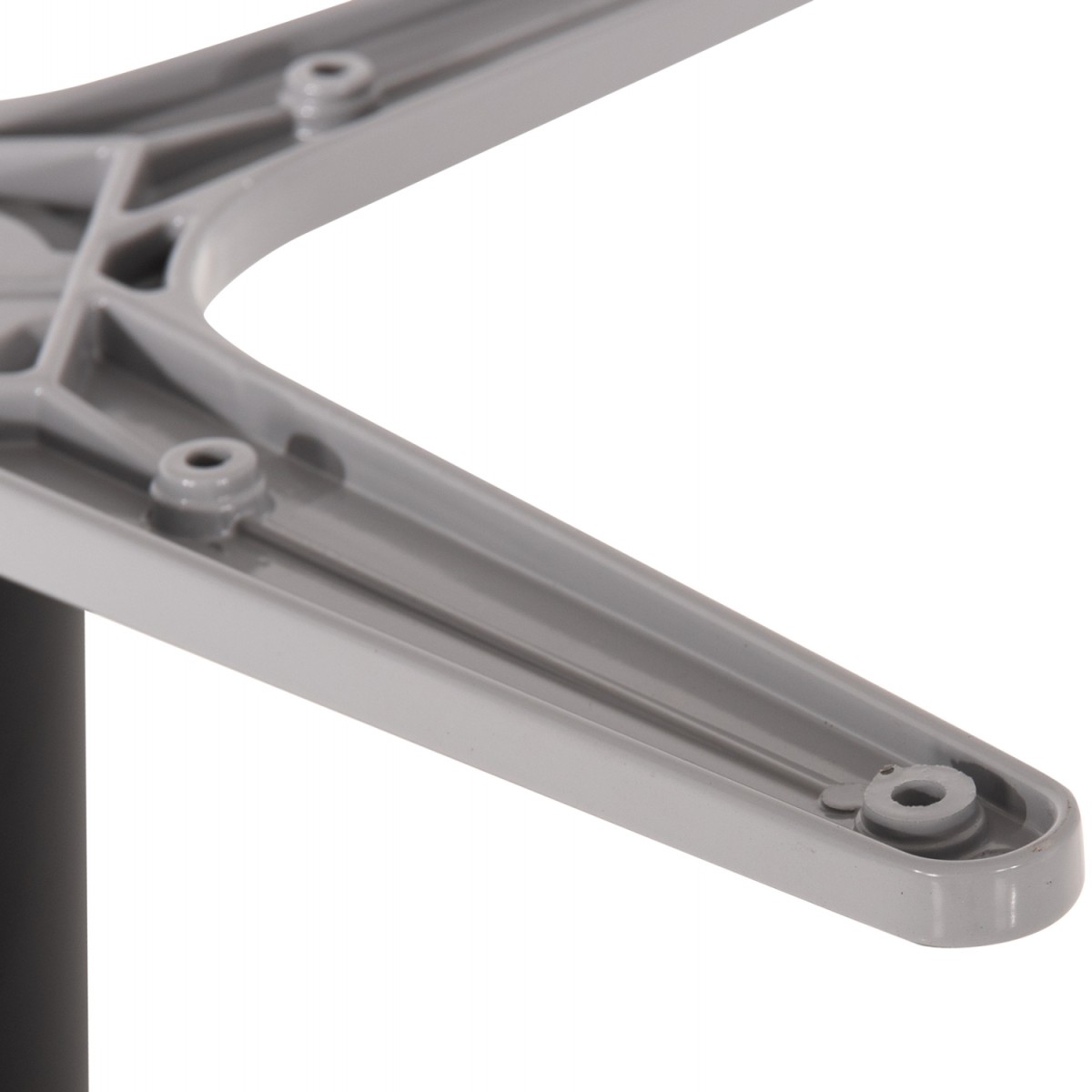 ΒΑΣΗ ΤΡΑΠΕΖΙΟΥ ΑΛΟΥΜΙΝΙΟΥ ΜΑΥΡΟ ΜΑΤ HM475.01 ΣΤΑΥΡΟΣ 46Χ46εκ 46Χ46Χ72Υεκ.