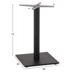 ΒΑΣΗ ΤΡΑΠΕΖΙΟΥ ΑΛΟΥΜΙΝΙΟΥ ΓΚΡΙ HM475.20 ΣΤΑΥΡΟΣ 46Χ46εκ 46Χ46Χ72Υεκ.