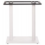 ΒΑΣΗ ΜΠΑΡ ΜΕΤΑΛΛΙΚΗ ΔΙΠΛΗ ΛΕΥΚΗ ΜΑΤ ΜΕΣΑΙΟΥ ΥΨΟΥΣ 40Χ80Χ90Υεκ. HM478.02