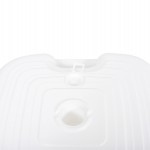 ΠΛΑΣΤΙΚΗ ΒΑΣΗ ΟΜΠΡΕΛΑΣ ΜΕ ΧΕΡΟΥΛΙ SOLBAS HM6112.01 ΛΕΥΚΗ-ΚΟΝΤΑΡΙ 20/38mm 45x45x11Υ