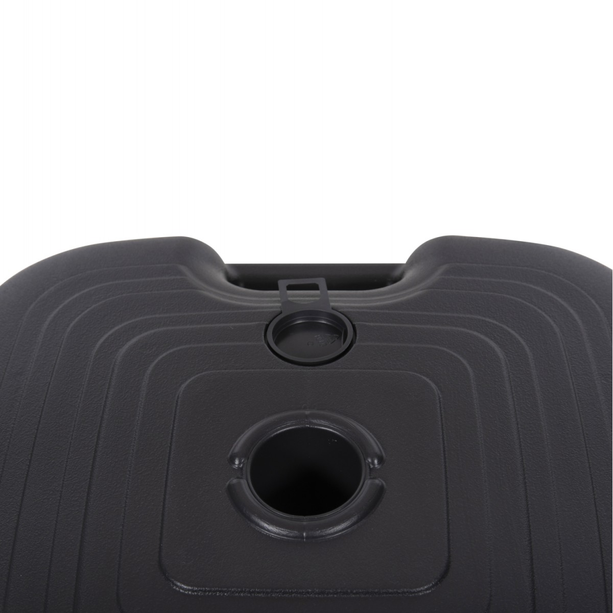 ΠΛΑΣΤΙΚΗ ΒΑΣΗ ΟΜΠΡΕΛΑΣ ΜΕ ΧΕΡΟΥΛΙ SOLBAS HM6112.02 ΑΝΘΡΑΚΙ-ΚΟΝΤΑΡΙ 20/38mm 45x45x11Υ