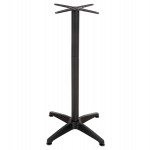 ΒΑΣΗ ΜΠΑΡ ΑΛΟΥΜΙΝΙΟΥ 4ΝΥΧΗ 66X66X109Υεκ. ΜΕ ΣΤΑΥΡΟ 44x44εκ. HM450.03 ΜΑΥΡΗ