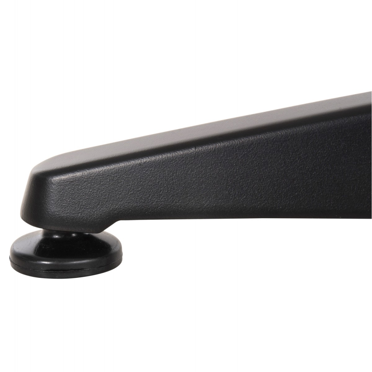 ΒΑΣΗ ΜΠΑΡ ΑΛΟΥΜΙΝΙΟΥ 4ΝΥΧΗ 66X66X109Υεκ. ΜΕ ΣΤΑΥΡΟ 44x44εκ. HM450.03 ΜΑΥΡΗ