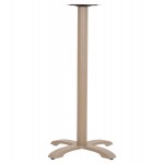 ΒΑΣΗ ΤΡΑΠΕΖΙΟΥ ΜΠΑΡ ΑΠΟ ΜΕΤΑΛΛΟ/ΜΑΝΤΕΜΙ HM417.25 ΚΑΠΟΥΤΣΙΝΟ 62x62x108Υεκ.