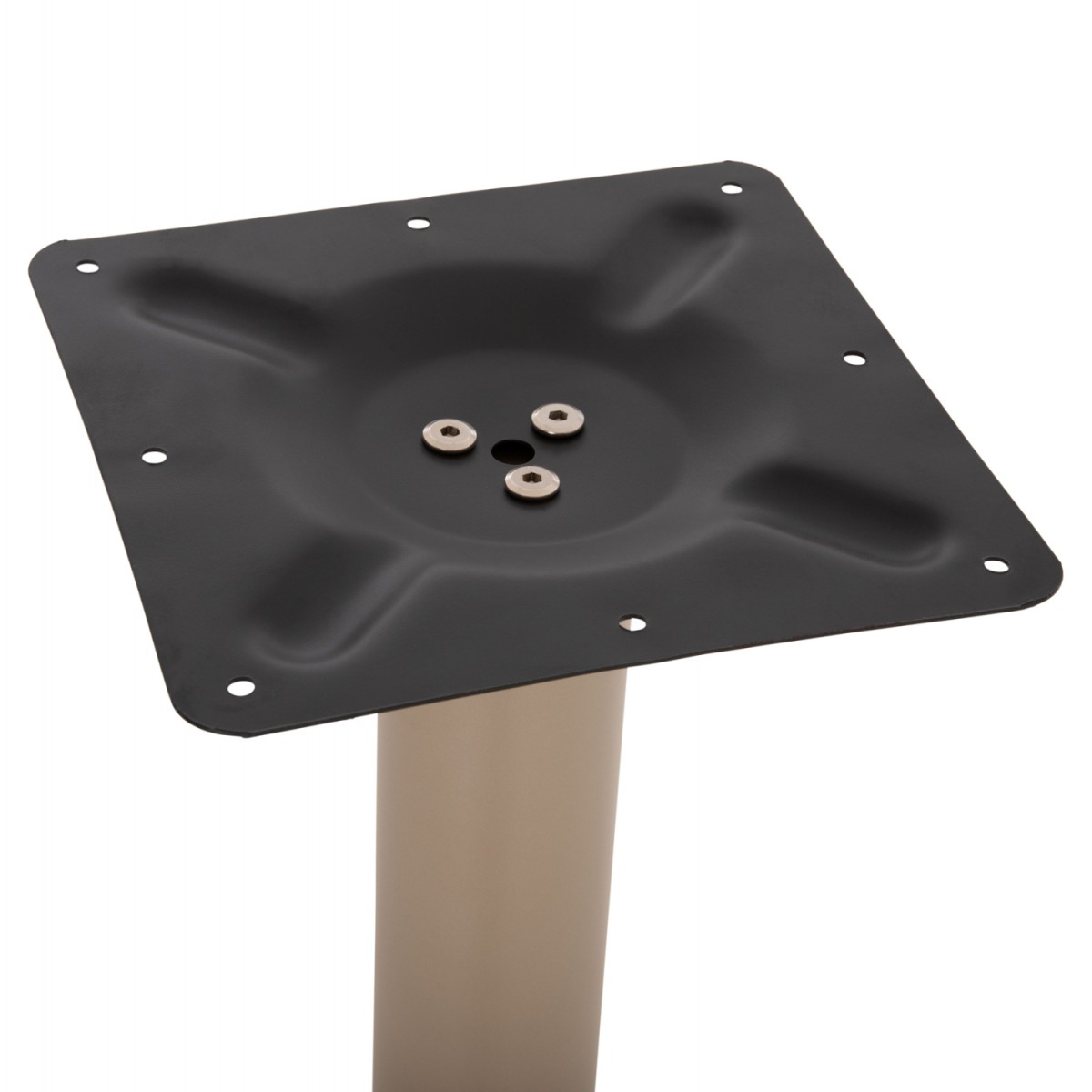 ΒΑΣΗ ΤΡΑΠΕΖΙΟΥ ΜΠΑΡ ΑΠΟ ΜΕΤΑΛΛΟ/ΜΑΝΤΕΜΙ HM417.25 ΚΑΠΟΥΤΣΙΝΟ 62x62x108Υεκ.