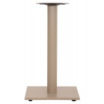 ΒΑΣΗ ΤΡΑΠΕΖΙΟΥ ΑΠΟ ΜΕΤΑΛΛΟ HM421.25 ΚΑΠΟΥΤΣΙΝΟ 40x40x72Υεκ.